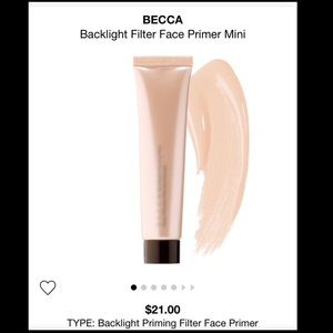 Becca Backlight Filter Face Primer x2